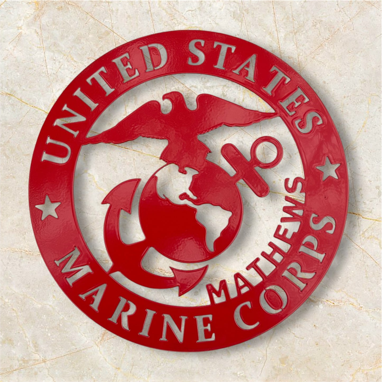 Custom Marine Corps Sign
