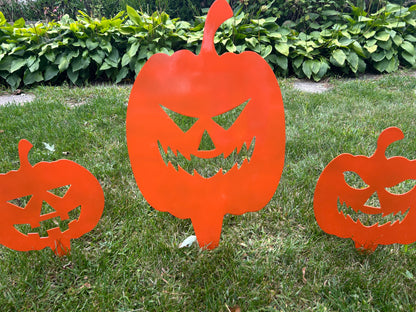 Lawn Pumpkin Stake