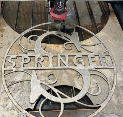 Custom Round Monogram