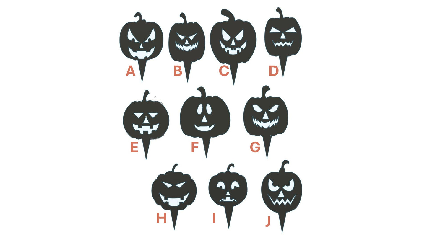 Lawn Pumpkin Stake